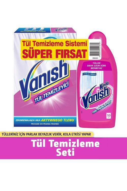 Kosla Tül Temizleyici Toz 400 Gr + Parlatıcı 450 ml