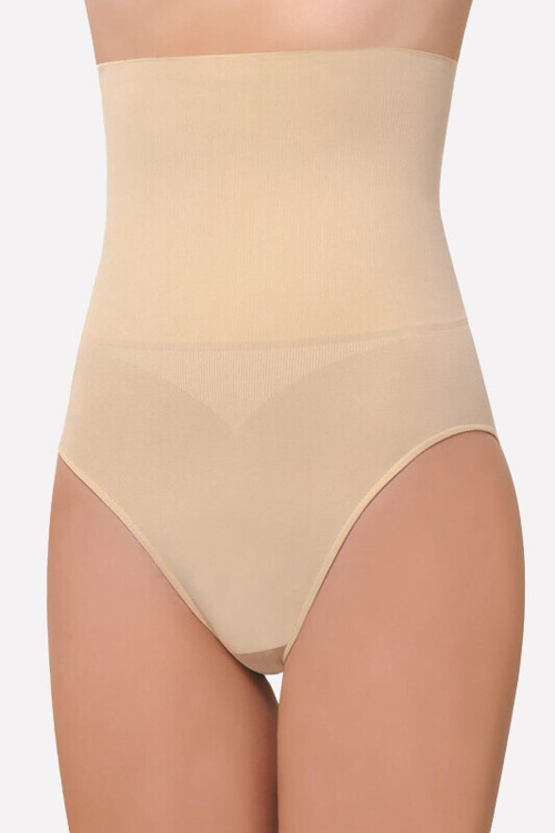 Kadın Yüksek Belli Toparlayıcı Slip Karın Korse 2465