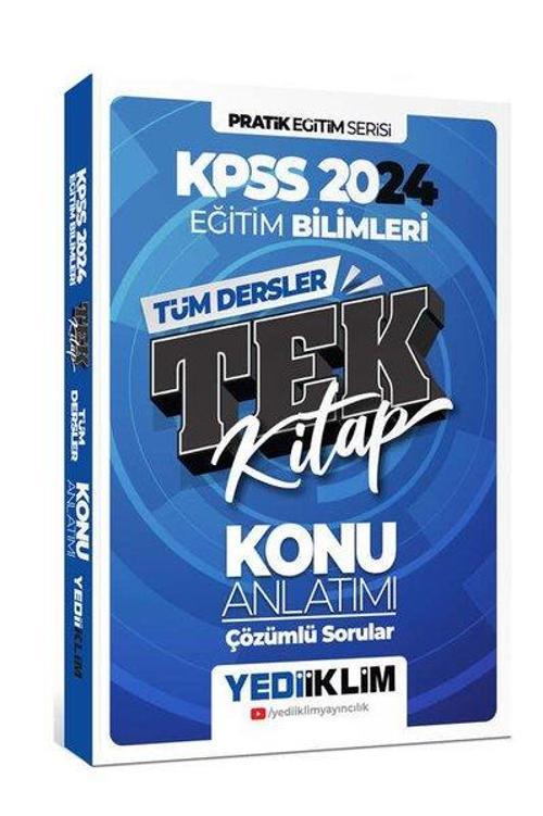 2024 KPSS Pratik Eğitim Serisi Tüm Dersler Eğitim Bilimleri Tek Kitap Konu Anlatımı (Soru İlaveli)