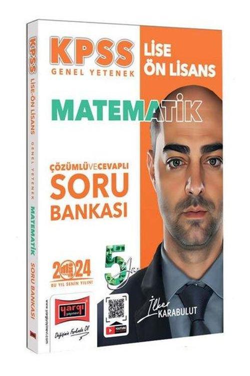 2024 KPSS Lise Ön Lisans 5Yüz Ekibi Matematik Tamamı Çözümlü Soru Bankası