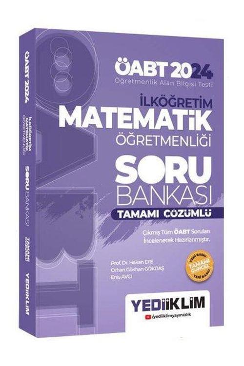 2024 ÖABT İlköğretim Matematik Öğretmenliği Tamamı Çözümlü Soru Bankası