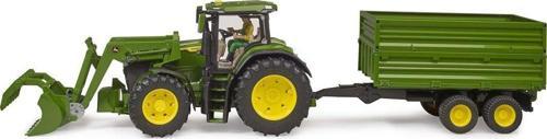 John Deere 7R 350 Kepçeli Traktör ve Römork +4 yaş