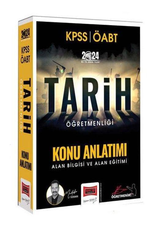 2024 ÖABT Tarih Öğretmenliği Konu Anlatımı (Alan Bilgisi ve Alan Eğitimi)