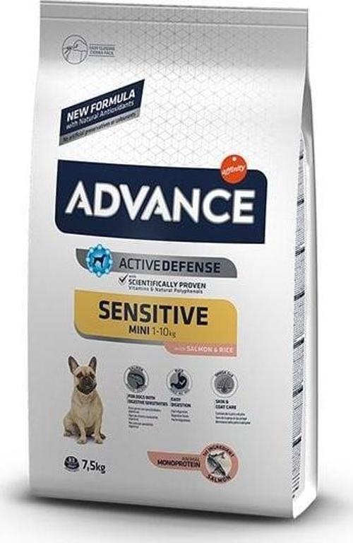 Mini Sensitive Somonlu Küçük Irk Yetişkin Köpek Maması 7.5 Kg