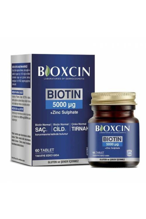 Bioder Bioxcin Biotin 5000 Mcg 60 Tablet