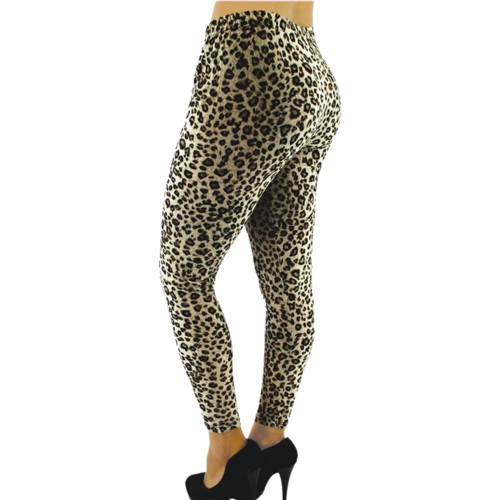 Kadın Leopar Desenli Tayt