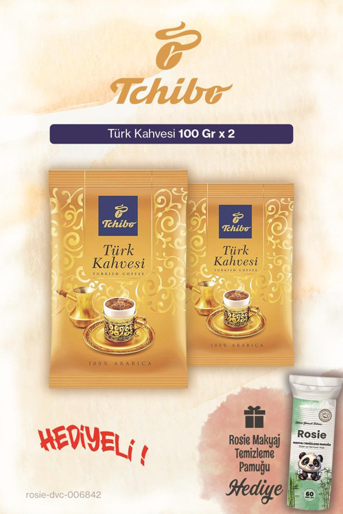 Türk Kahvesi 100 Gr x2 ve Pamuk
