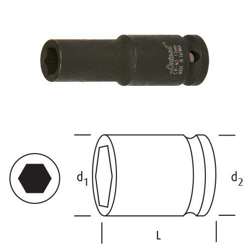 LN12D25 UZUN LOKMA 1/2" 25 mm