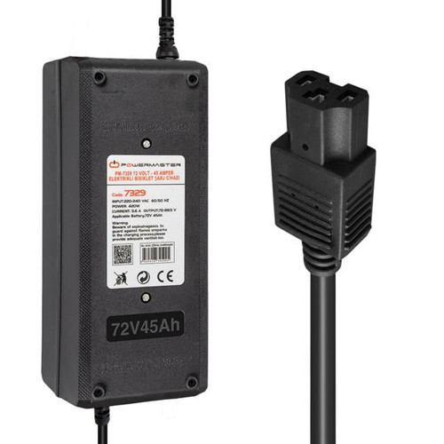 Powermaster Pm-7329 72 Volt - 45 Amper Elektrikli Bisiklet Şarj Cihazı