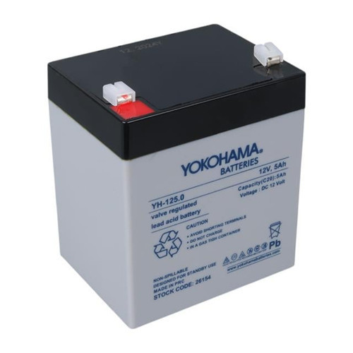 Yokohama Yh-125.0 12 Volt - 5 Amper Akü (90X70X101 Mm)