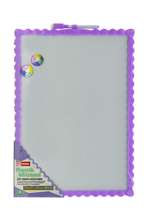 21.5x28 Çift Taraflı Manyetik Yazı Tahtası (JL-115)