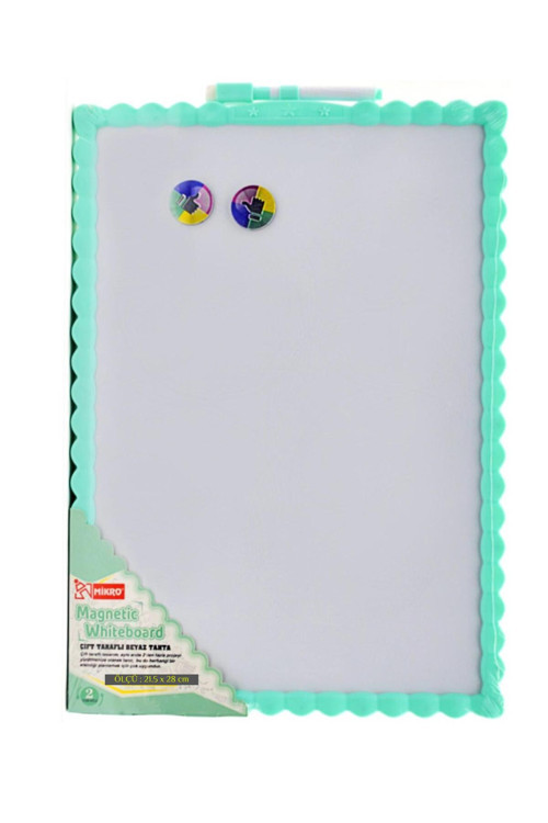 21.5x28 Çift Taraflı Manyetik Yazı Tahtası (JL-115)