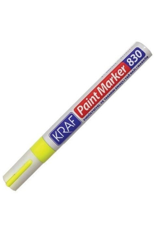 Paint Markör Rötuş Kalemi Sarı