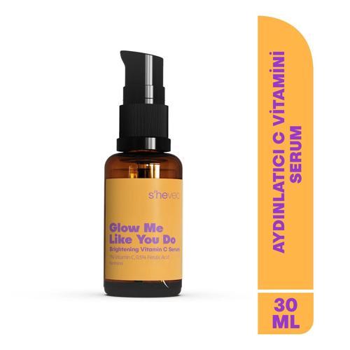 GLOW ME LIKE YOU DO - Aydınlatıcı ve Cilt Tonu Eşitleyici Leke Karşıtı C Vitamini Serum 30ml