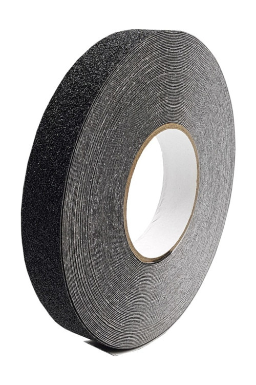5 Adet Merdiven Ve Zemin Kaydırmaz Kaymaz Bant 25 mm x25 mt Siyah