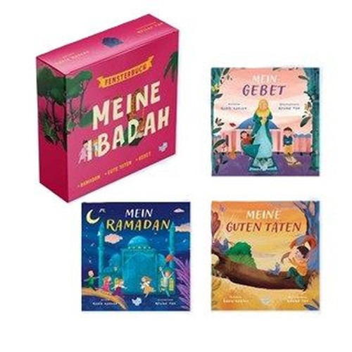 Meine Ibadah Almanca Benim İçin Seti - 3 Kitap Takım - Pencereli Kitap