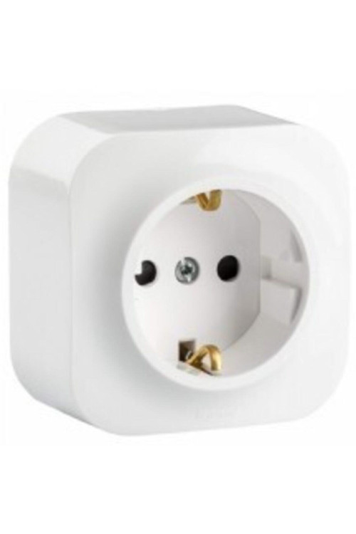 Forix Topraklı Priz Tekli Sıva Üstü 16a 250v