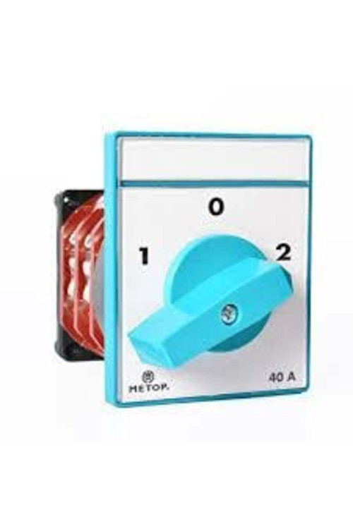 Mt028 40a 2 Faz Kutup Değiştirci Şalter 1-0-2