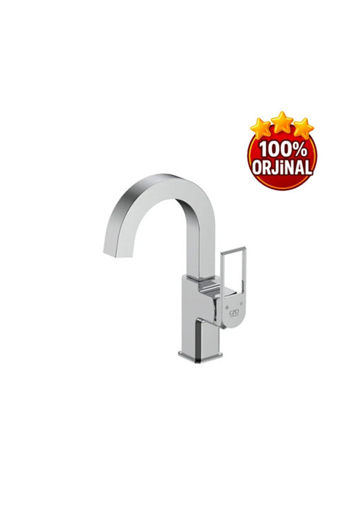Mtl190 Quadro Tek Gövde Lavabo Bataryası Krom