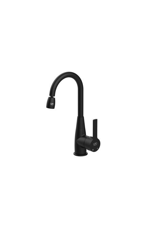 Mtl55-S Solus Tek Gövde Lavabo Bataryası Siyah