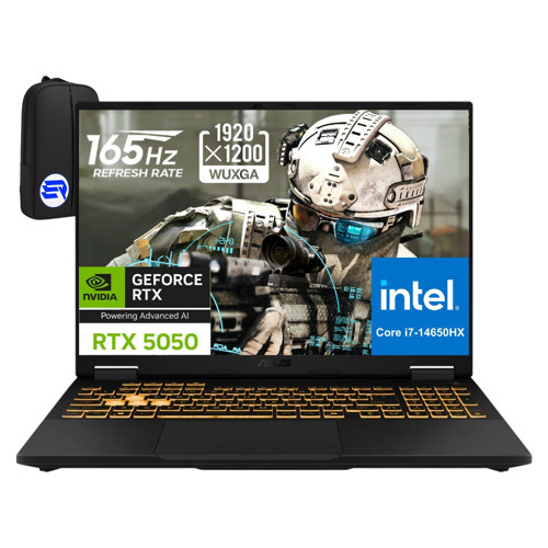Tuf Gaming F16 I7-14650HX 24GB Ram 2tb SSD RTX5050 115W 16'' Wuxga 165Hz Windows 11 Pro + Elektropasaj Çanta