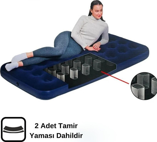 Tritech Luftbett Single Tek Kişilik Şişme Yatak