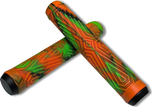 165mm Turuncu Yeşil Bmx Dirt Jump Bisiklet Elcik