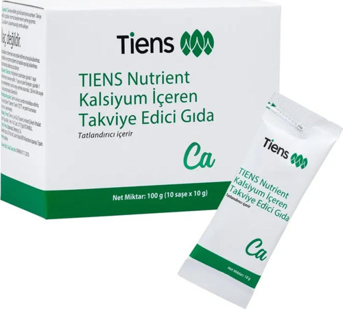 Nutrient Kalsiyum İçeren Takviye Edici Gıda