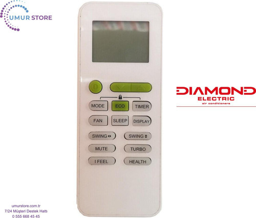 Diamond Electric MYZ 18 Uyumlu Klima Kumandası-Miyazaki