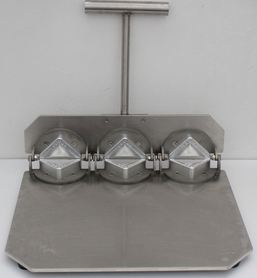 3 Kalıplı Empanada, Sambousek, Börek, Poğaça, Mantı Kalıplama Hamur Kapatma Makinesi - 10 cm ERGAL Çelik Alüminyum Kalıp - 316 SS Paslanmaz Çelik
