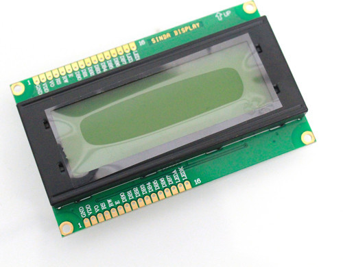 20×4 LCD Ekran 2004 HD44780 – Endüstriyel/CNC Kontrol Paneli STN Yeşil 5V SDCB2004-01