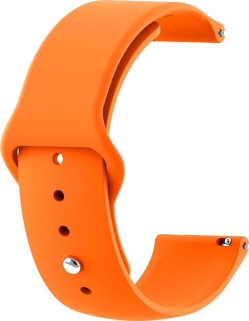 Samsung Galaxy Watch 4 40mm Silicone Sport Band Turuncu