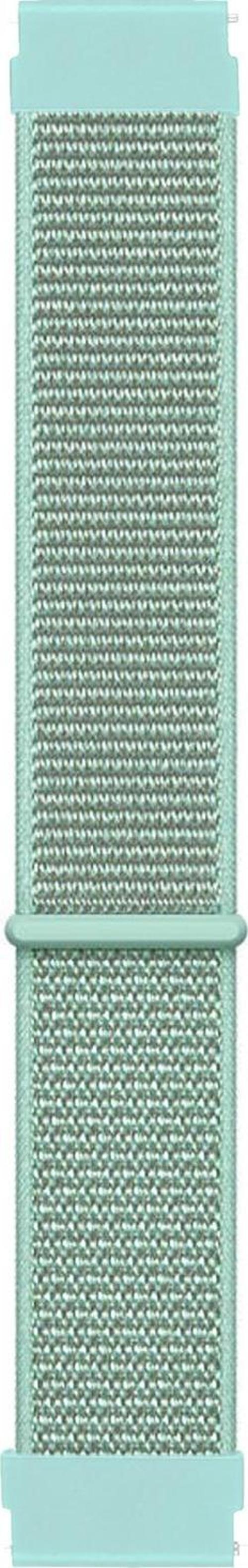 Huawei Watch GT2 42mm Hasırlı Kordon Woven Sport Loop Mint Yeşili
