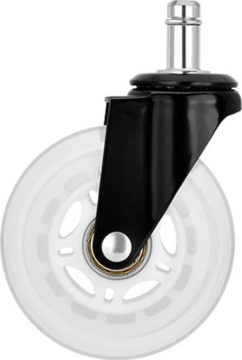 S-Wheels Motion Silikon Teker 75mm - Beyaz