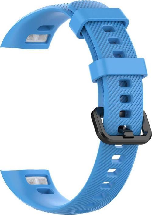 Huawei Honor Band 4 Kordon, Silicone Sport Band Mavi