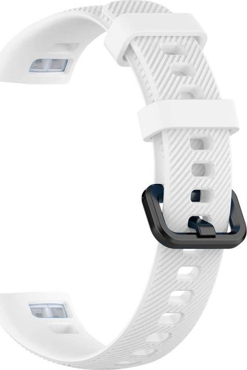 Huawei Honor Band 4 Kordon, Silicone Sport Band Beyaz