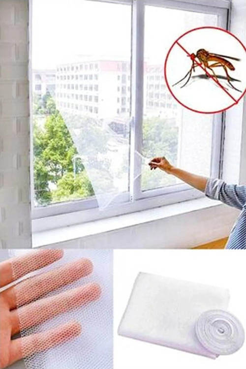 TEK KANAT TÜL PENCERE SİNEKLİK 125X75CM. (5047)