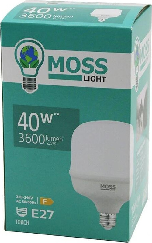 40W TORCH LED AMPUL PLASTİK E27 3600LUMEN L175° 5000 SAAT ÖMÜR IP20 185-265V AC MS-3098 (5047)