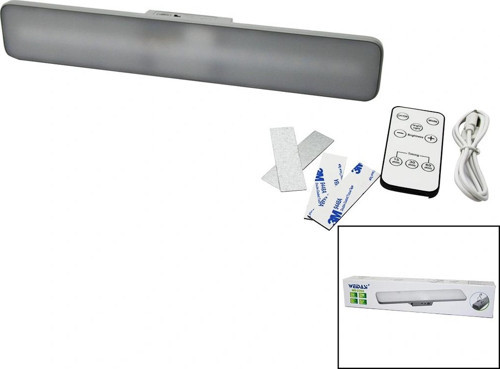 KUMANDALI - ZAMAN - IŞIK GÜCÜ AYARLI METAL ASKILI - USB ŞARJLI LAMBA FENER 20SMD LED (5047)