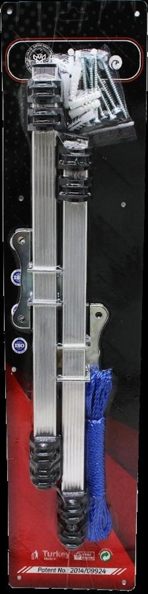VESE TKS-03 BALKON İÇİ MAKARALI ÇAMAŞIR ASKISI (5047)