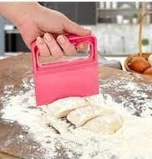 SAPLI HAMUR KESİCİ - KAZIYICI PLASTİK SPATULA (5047)