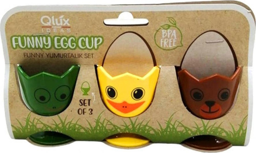 FUNNY YUMURTALIK 3 PARÇA SET (5047)