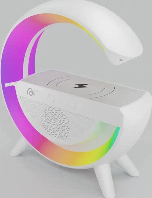 Kablosuz, Usb Bağlantılı, Ekstra Uzun Pil Ömürlü, 7 Renk Seçenekli Ambiyans Işığı,Telefon Şarj Stand