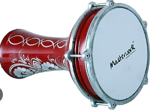 5 NO ERZİNCAN İŞLEMELİ KIRMIZI DARBUKA