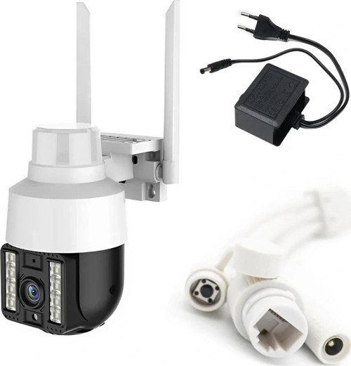 INT-CMR21 SD-kart destekli Hareketli Sesli Gece Renkli PTZ Akıllı Wifi Güvenlik Kamerası (5047)