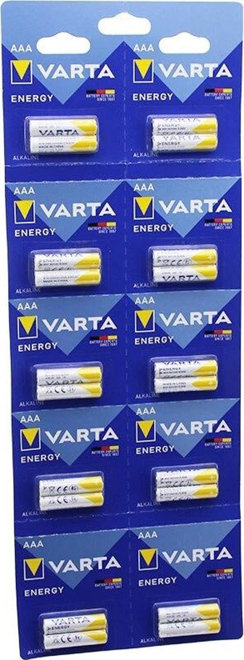 İNCE PİL ALKALİN 20PCS (5047)