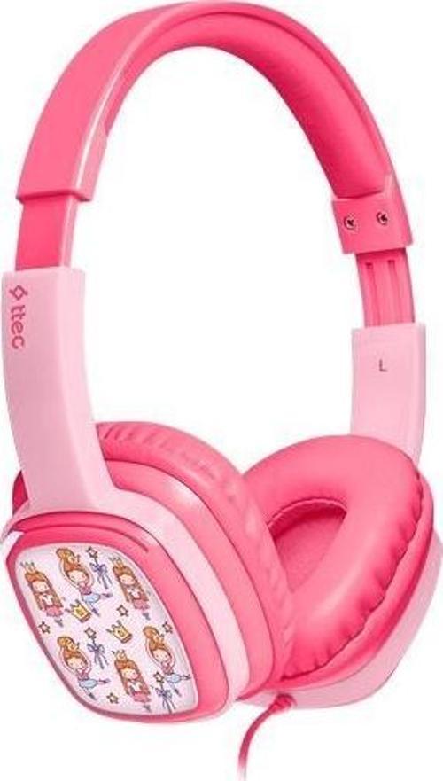 SoundBuddy Boyama Kartlı Çocuk Kulaklığı Pembe 2KM132P