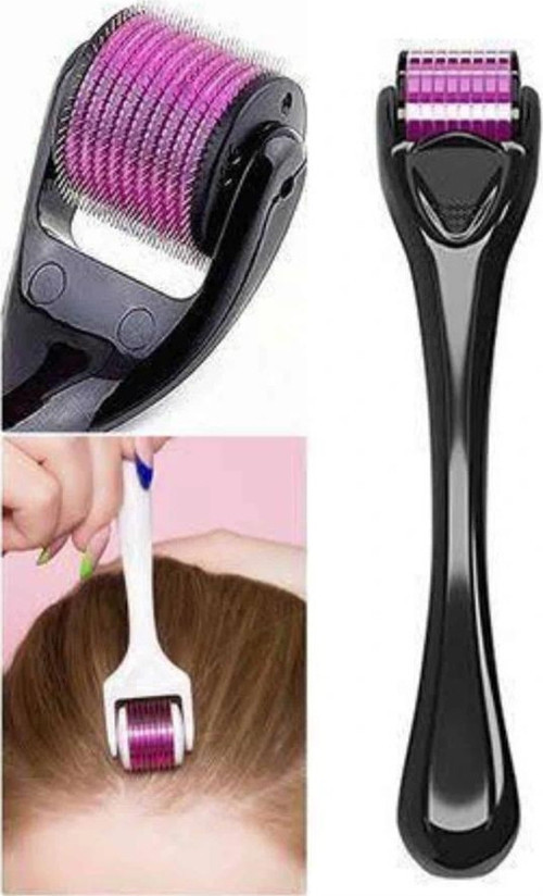 540 Iğneli Derma Roller 1Mm Titanyum Uçlu Saç Kaş Serum Kullanımına Uygun