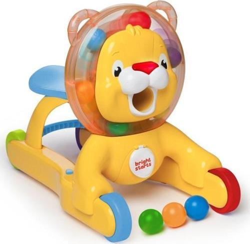 Step & Ride Lion 3'in1 Yürüme Arkadaşı Top Fırlatan Aslancık