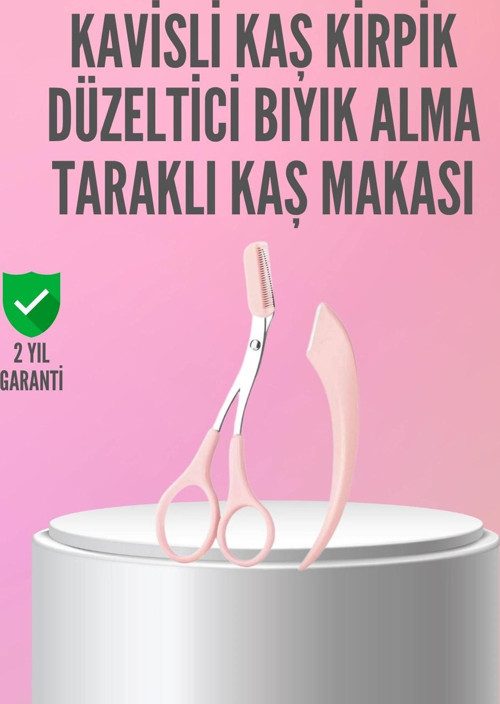 Kaş ve Kirpik Şekillendirme İçin Yüz Bakım Makası